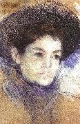 Mary Cassatt Portrait of a Woman  gg oil on canvas
